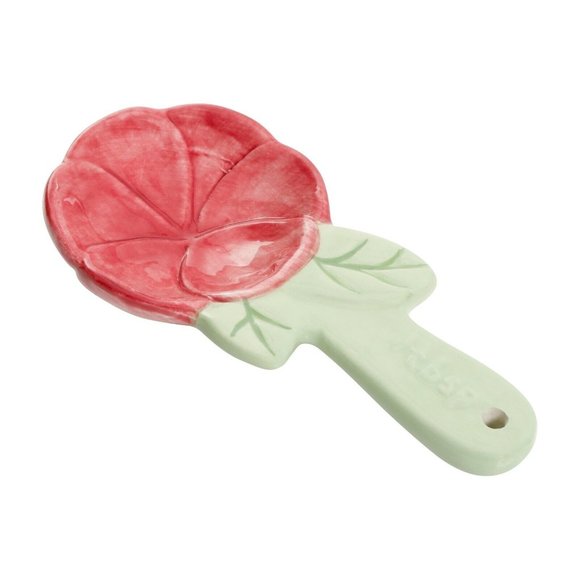 The Pioneer Woman Timeless Beauty Stoneware Measuring Spoons Kitchen Set of  4 - Picture 3 of 5